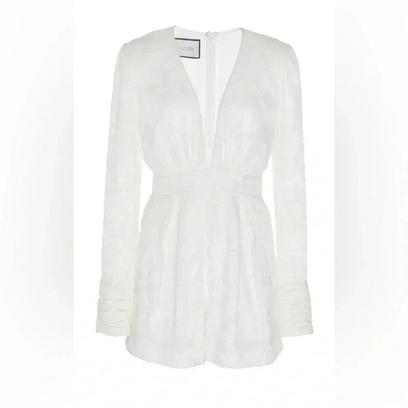 Alexis Floral Jumper in White- Size XS - Picture 4 of 9